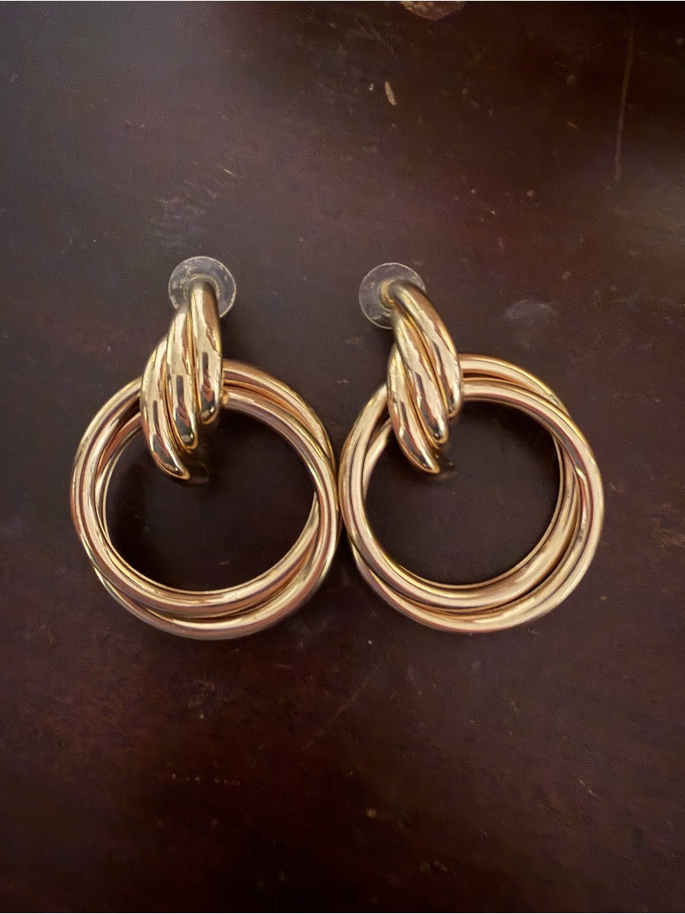 Anthropologie Door Knocker Earrings